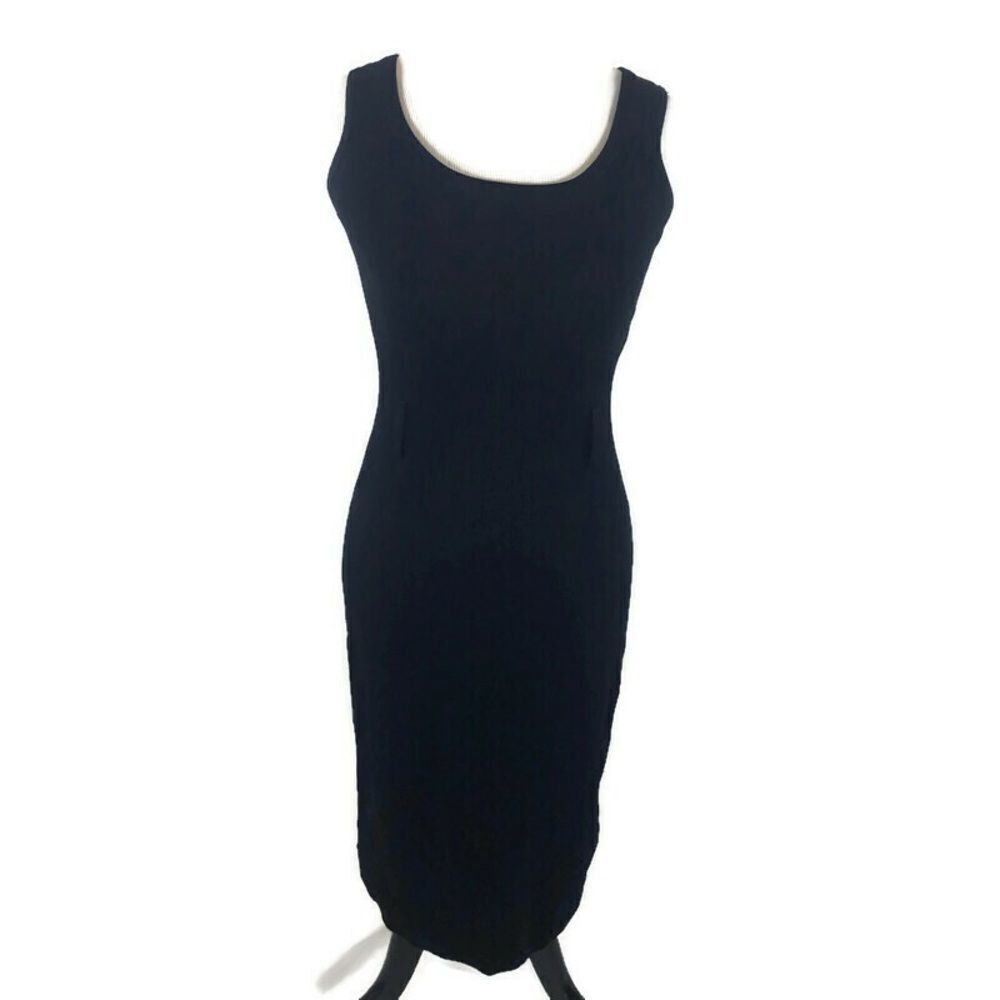 Miss Tina Black Simple Dress Size XS‎
